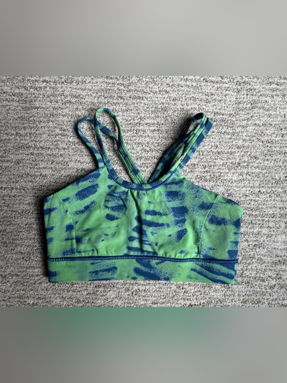 Janji Pace Bra Cyanotype Foliage Small